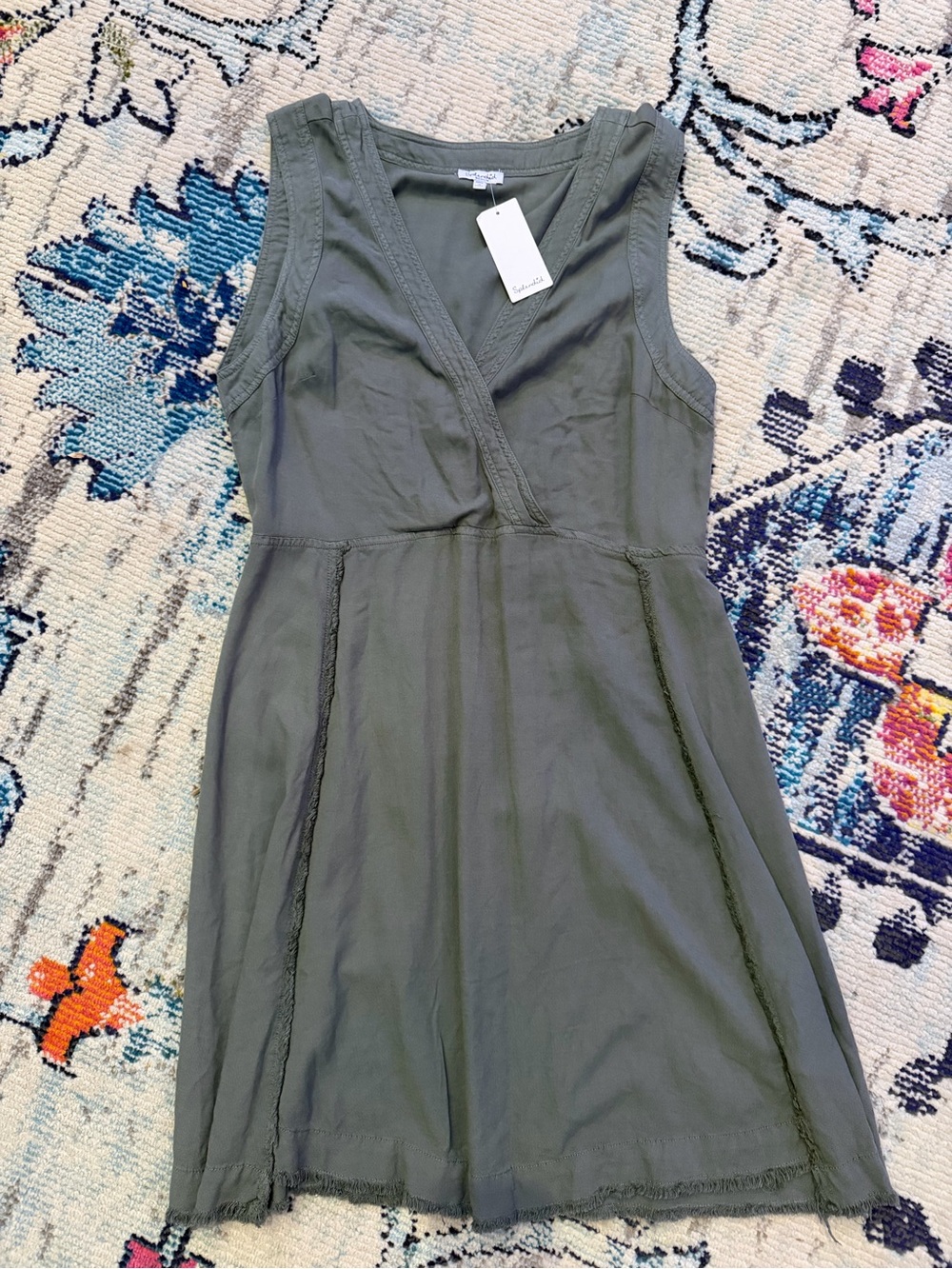 Army Green Splendid Dress. Size Medium